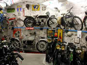 Cool little motorcycle museum in Entrevaux, France